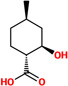 (图片) MC002163 (1R,2R,4R)-2-Hydroxy-4-methylcyclohexanecarboxylic acid